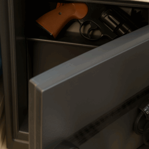 Gun Safe Regulations 2025 – secure pistol safe model by JSH Safes
